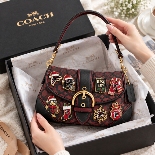 Atlanta Falcons Soho Bag With Charm